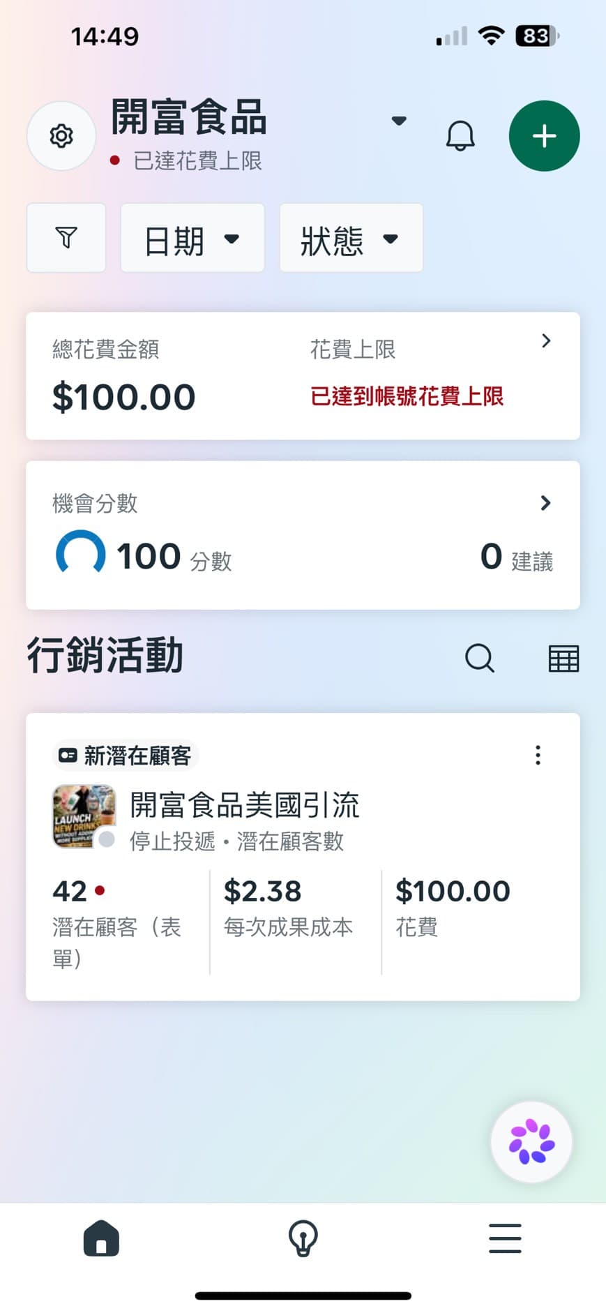 廣告投放成果